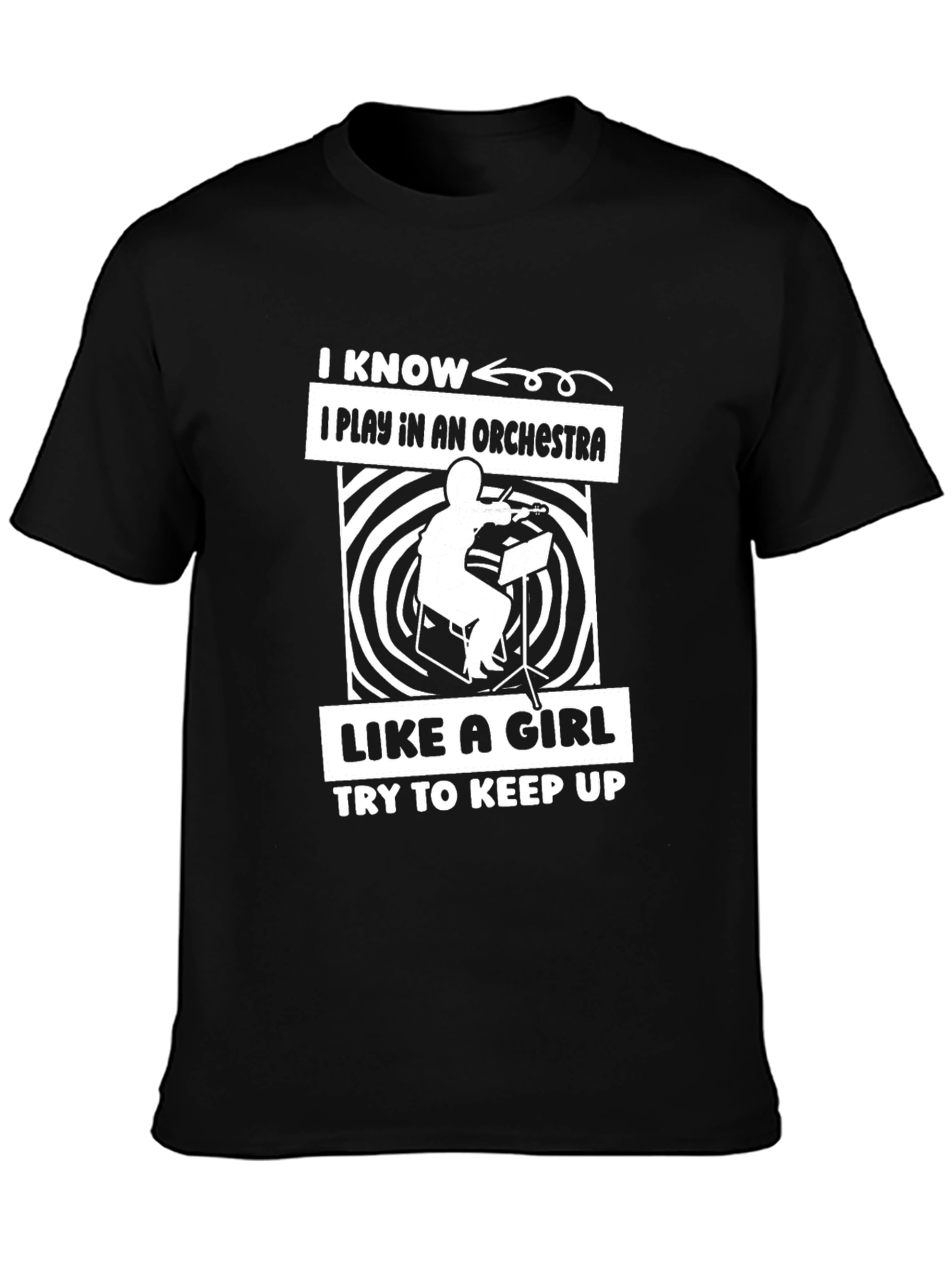 Orchestra Like a Girl Graphic T-Shirt