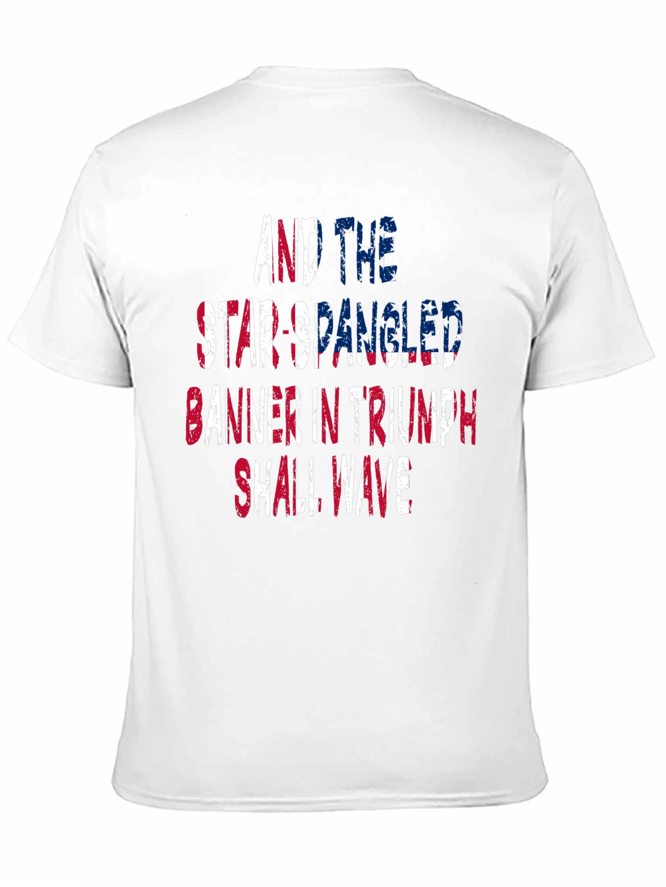 Patriotic Star-Spangled Banner T-Shirt