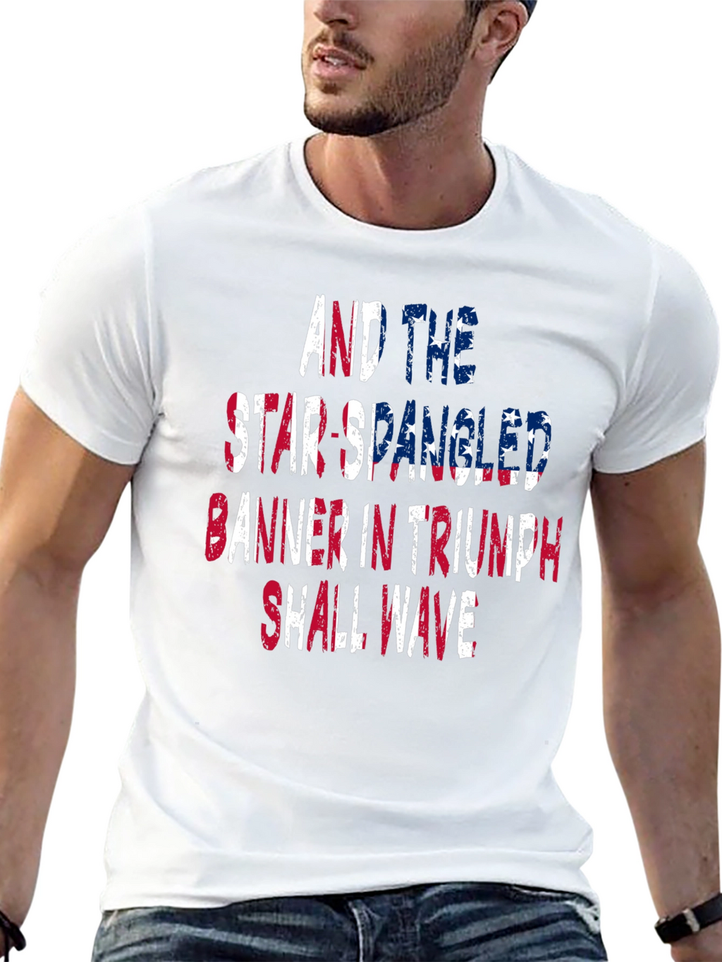 Patriotic Star-Spangled Banner T-Shirt