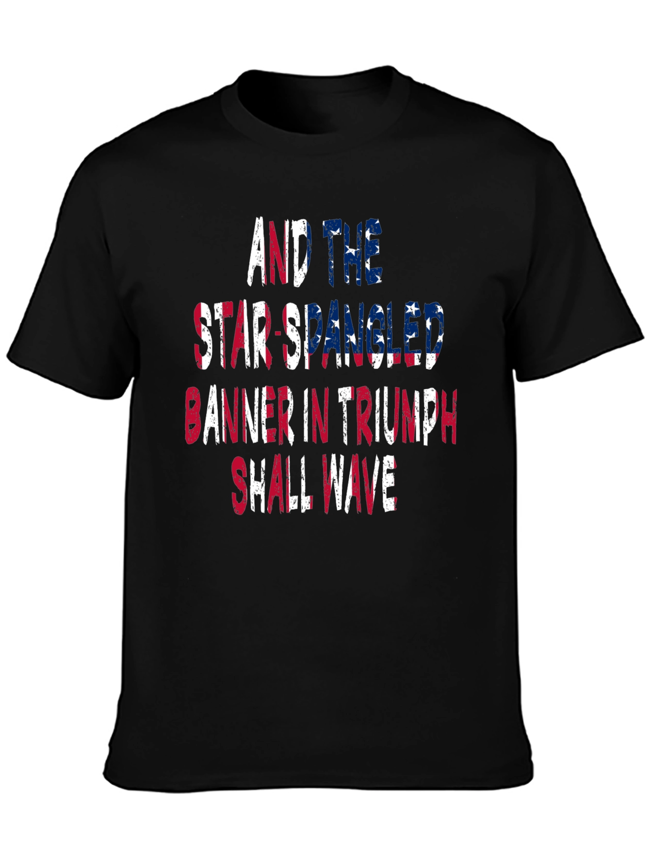 Patriotic Star-Spangled Banner T-Shirt