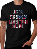 Patriotic Star-Spangled Banner T-Shirt