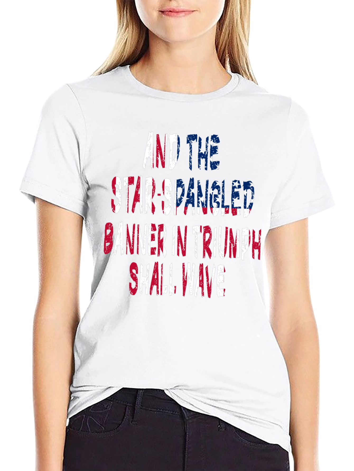 Patriotic Star-Spangled Banner T-Shirt