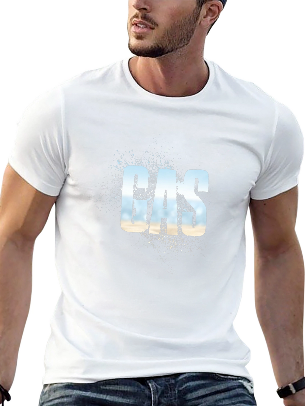GAS Graphic T-Shirt - Mens Casual Tee