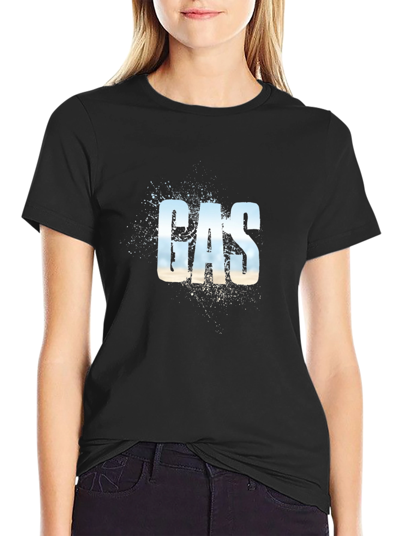 GAS Graphic T-Shirt - Mens Casual Tee
