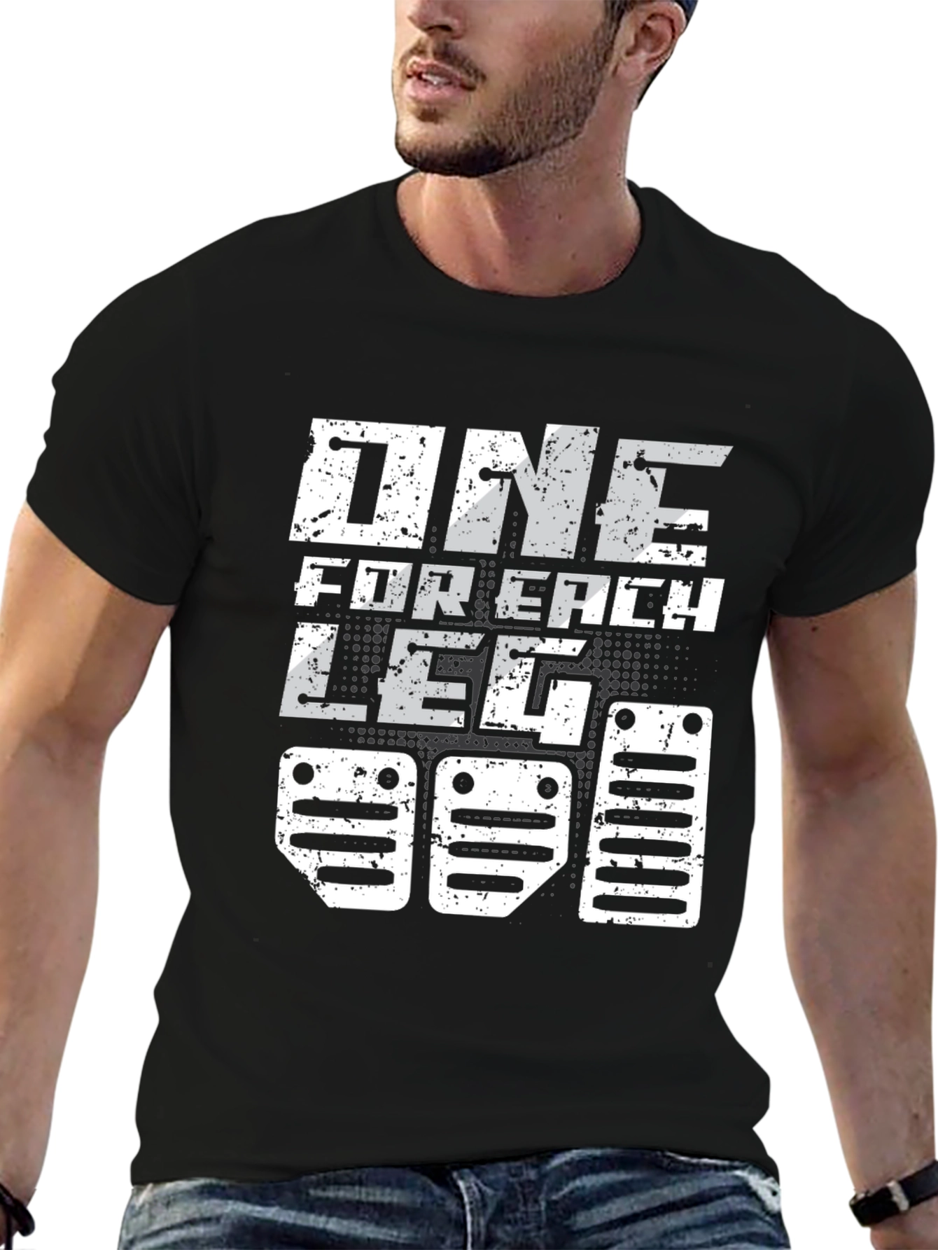 One For Each Leg Car Enthusiast T-Shirt