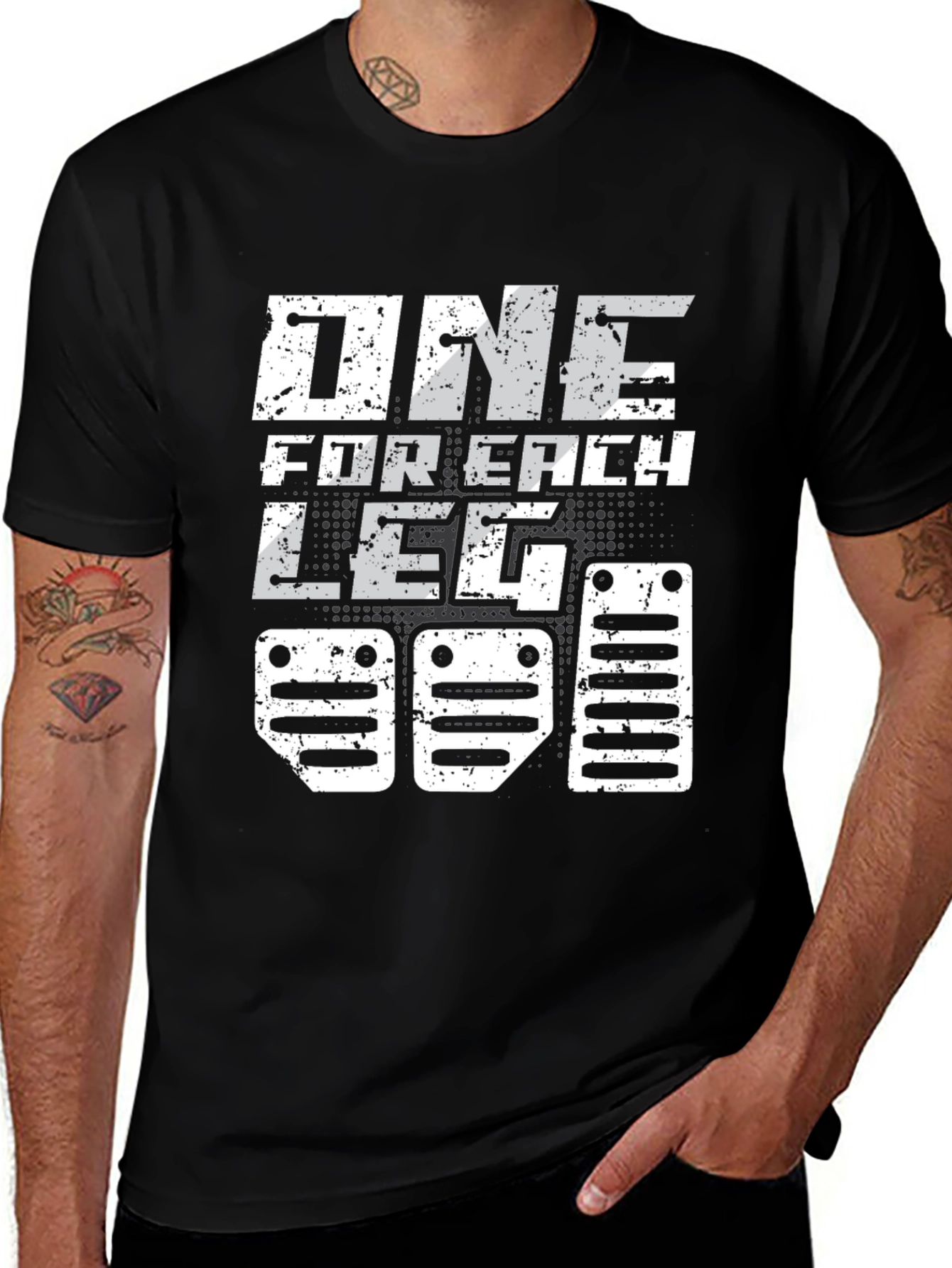 One For Each Leg Car Enthusiast T-Shirt