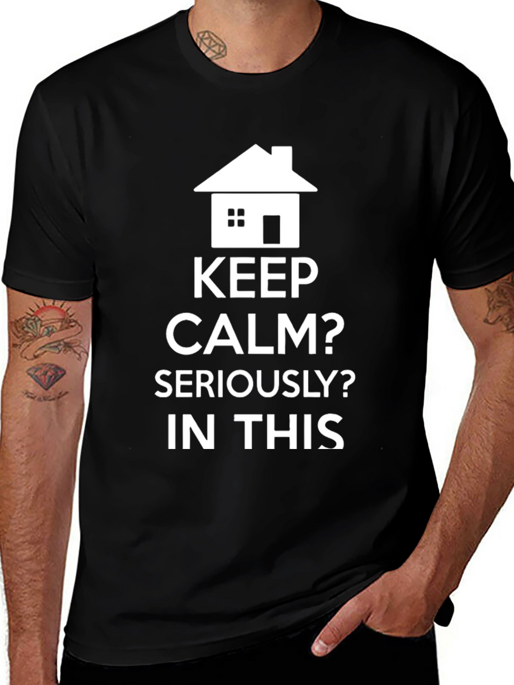 Keep Calm? T-Shirt - Funny Real Estate Tee