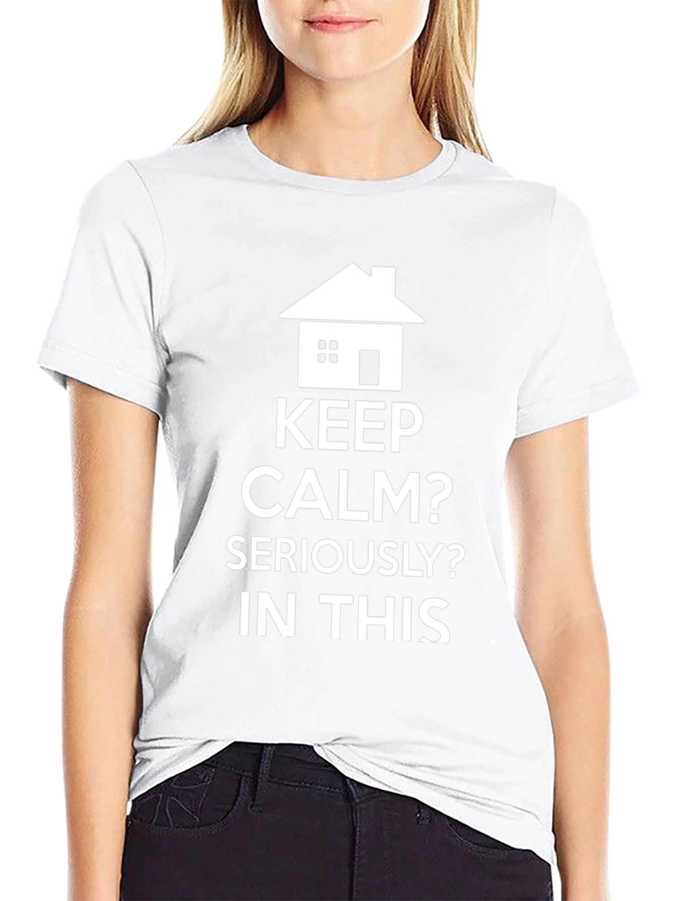 Keep Calm? T-Shirt - Funny Real Estate Tee