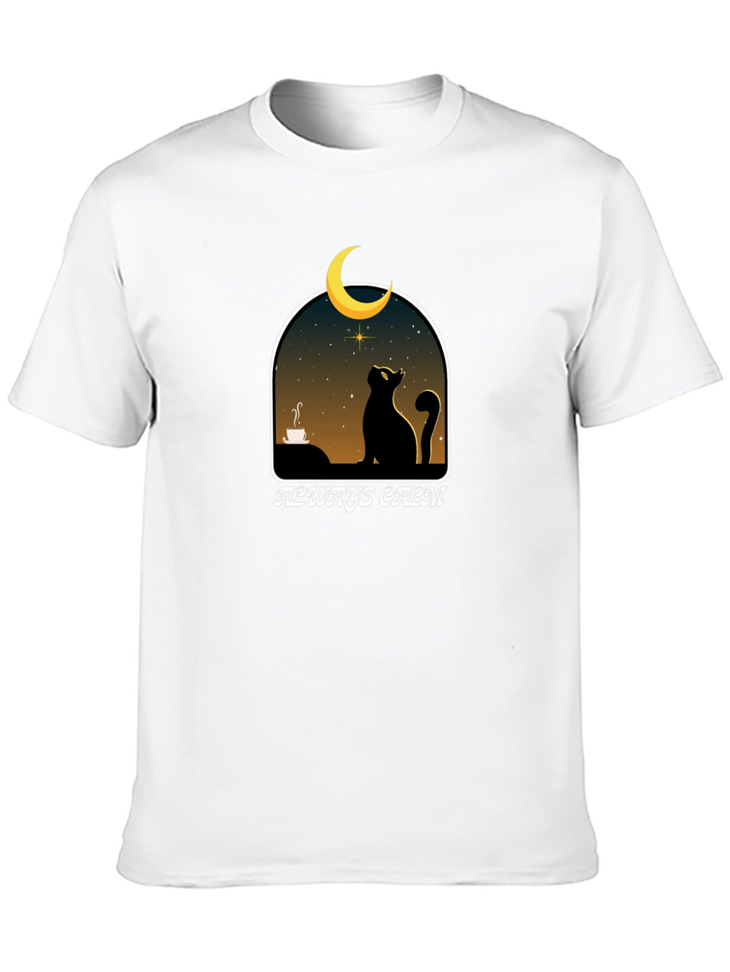 Always Calm Cat T-Shirt