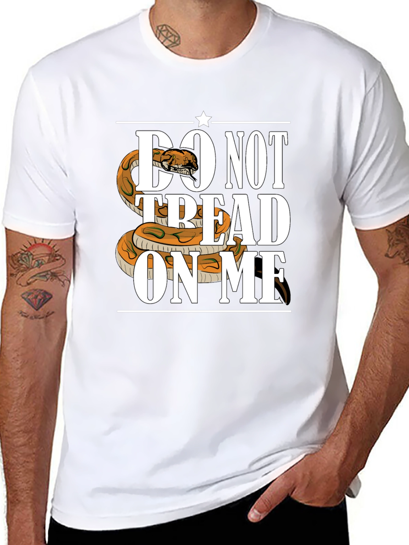 Dont Tread on Me Snake T-Shirt