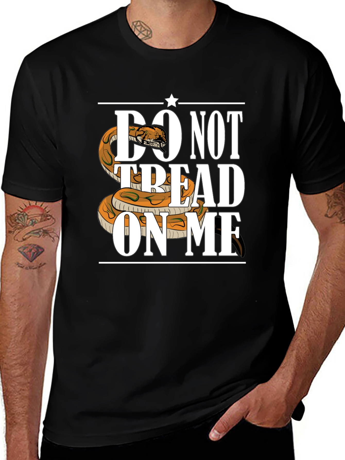 Dont Tread on Me Snake T-Shirt