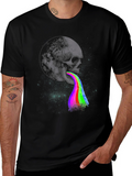 Skull Moon Rainbow T-Shirt