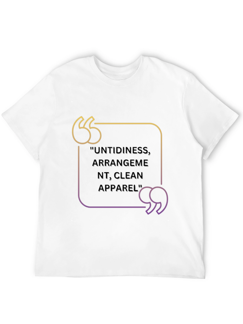 Quote Graphic Tee - Clean Apparel