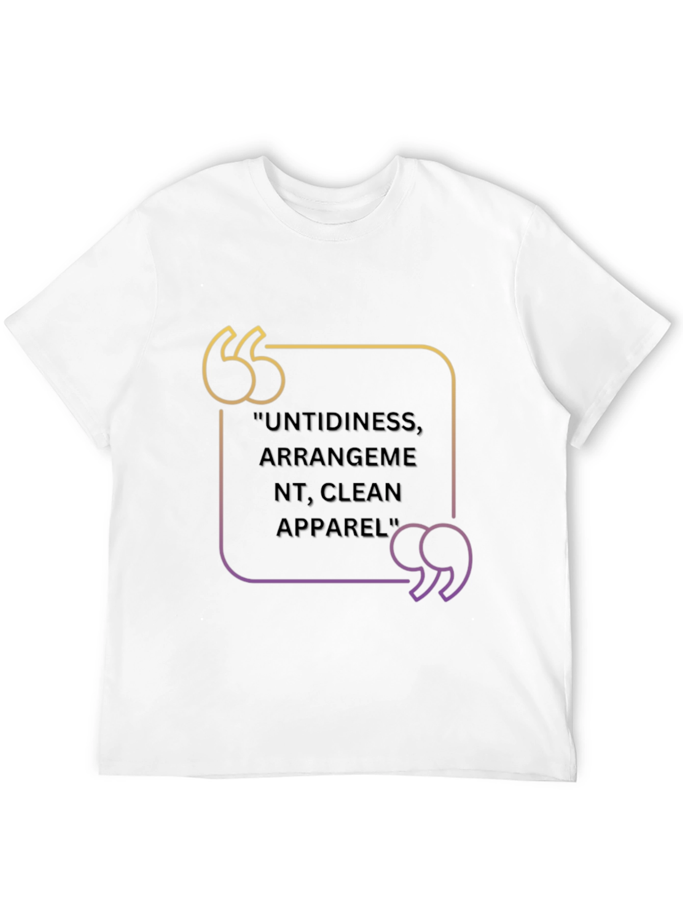 Quote Graphic Tee - Clean Apparel