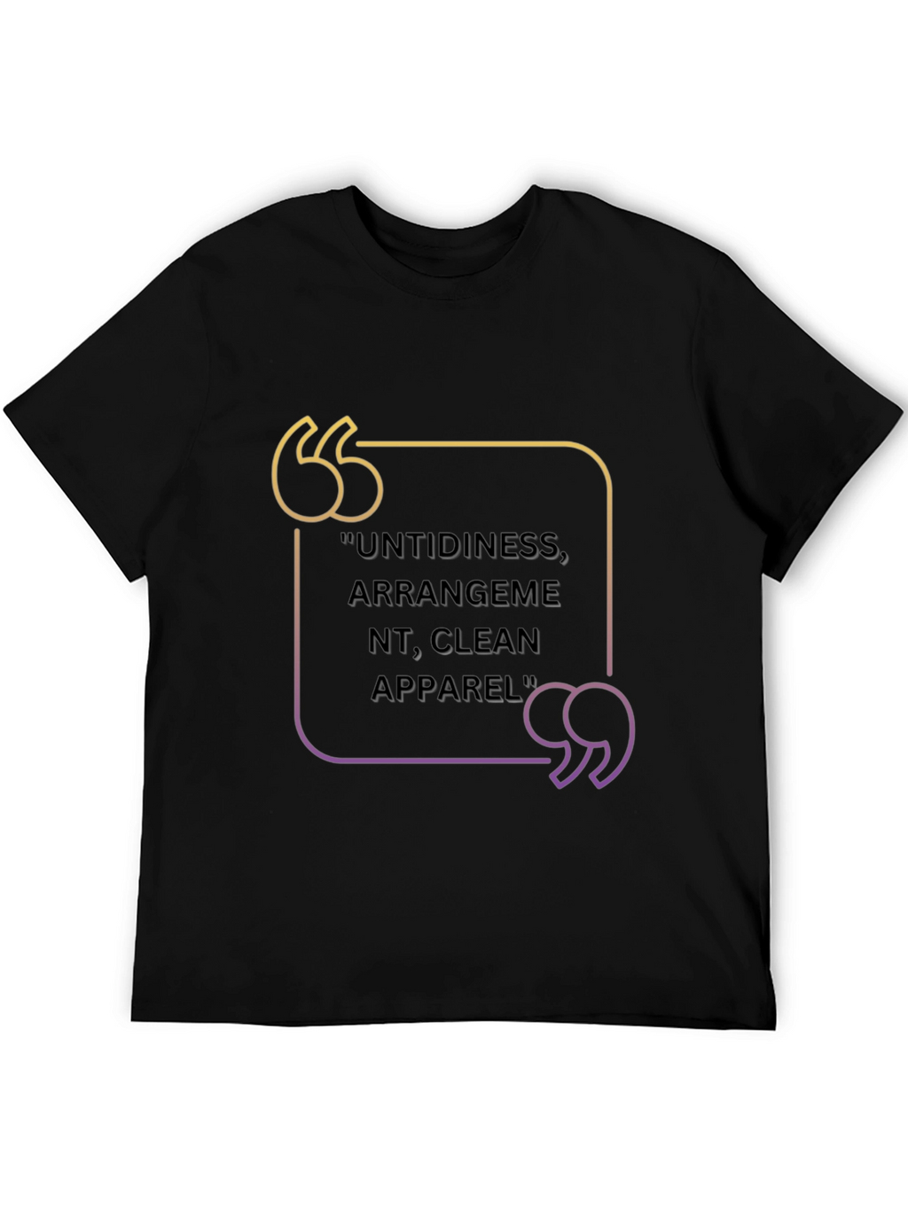 Quote Graphic Tee - Clean Apparel