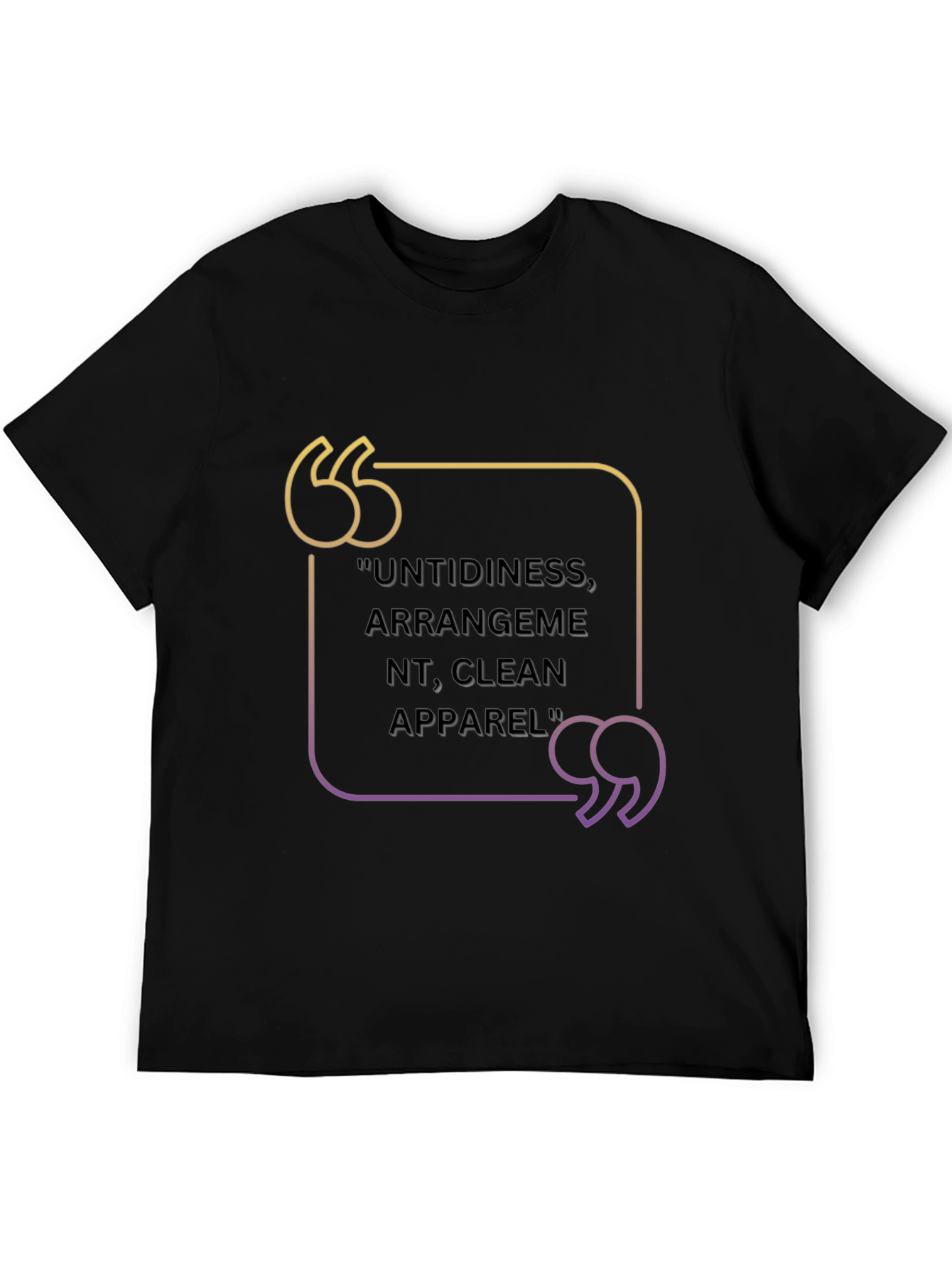 Quote Graphic Tee - Clean Apparel