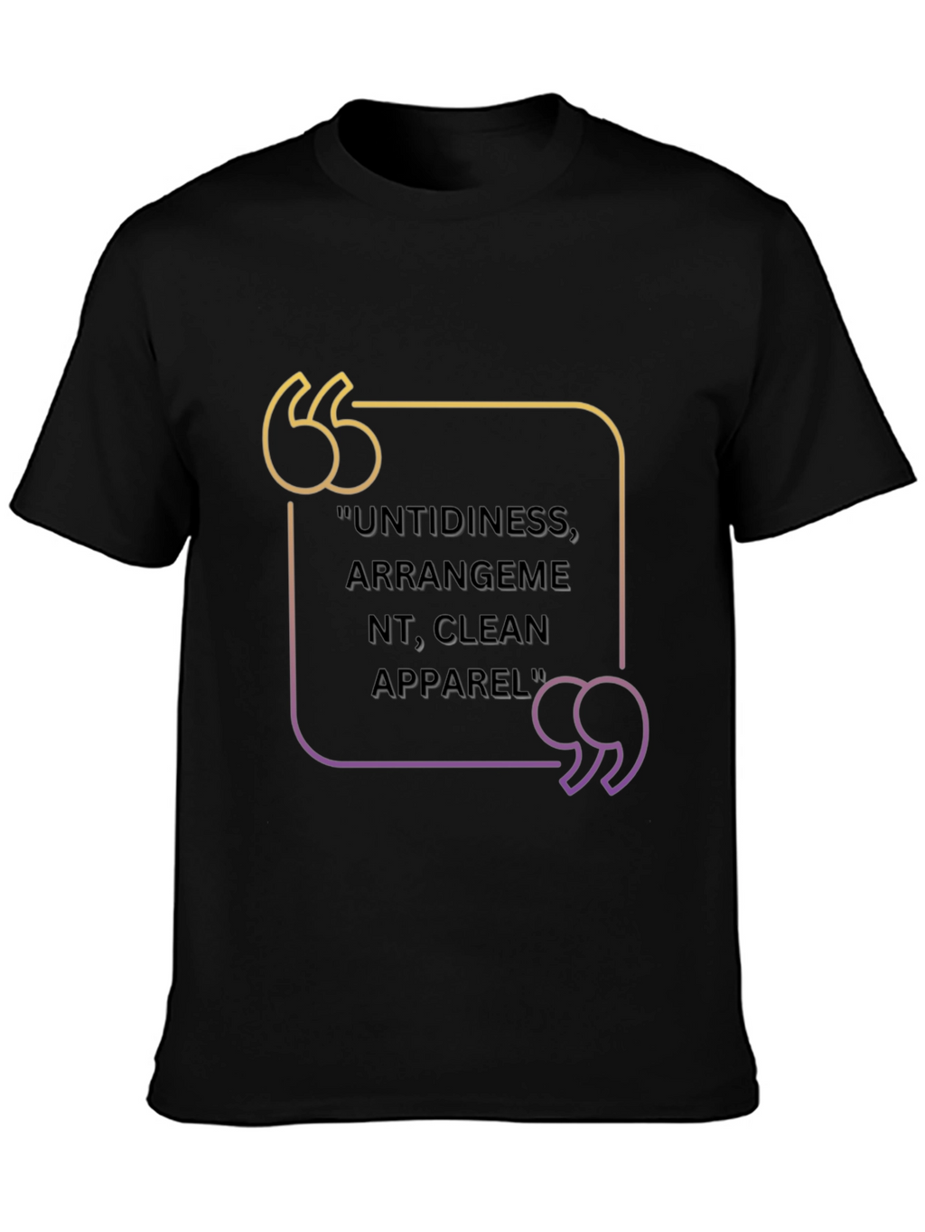 Quote Graphic Tee - Clean Apparel