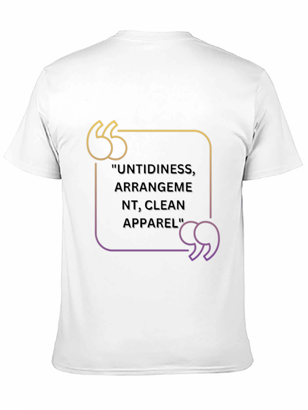 Quote Graphic Tee - Clean Apparel