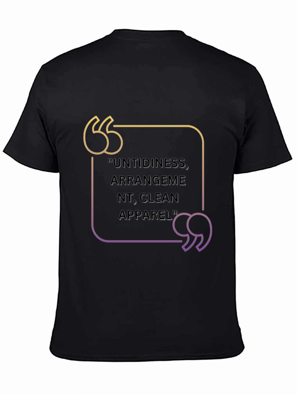 Quote Graphic Tee - Clean Apparel