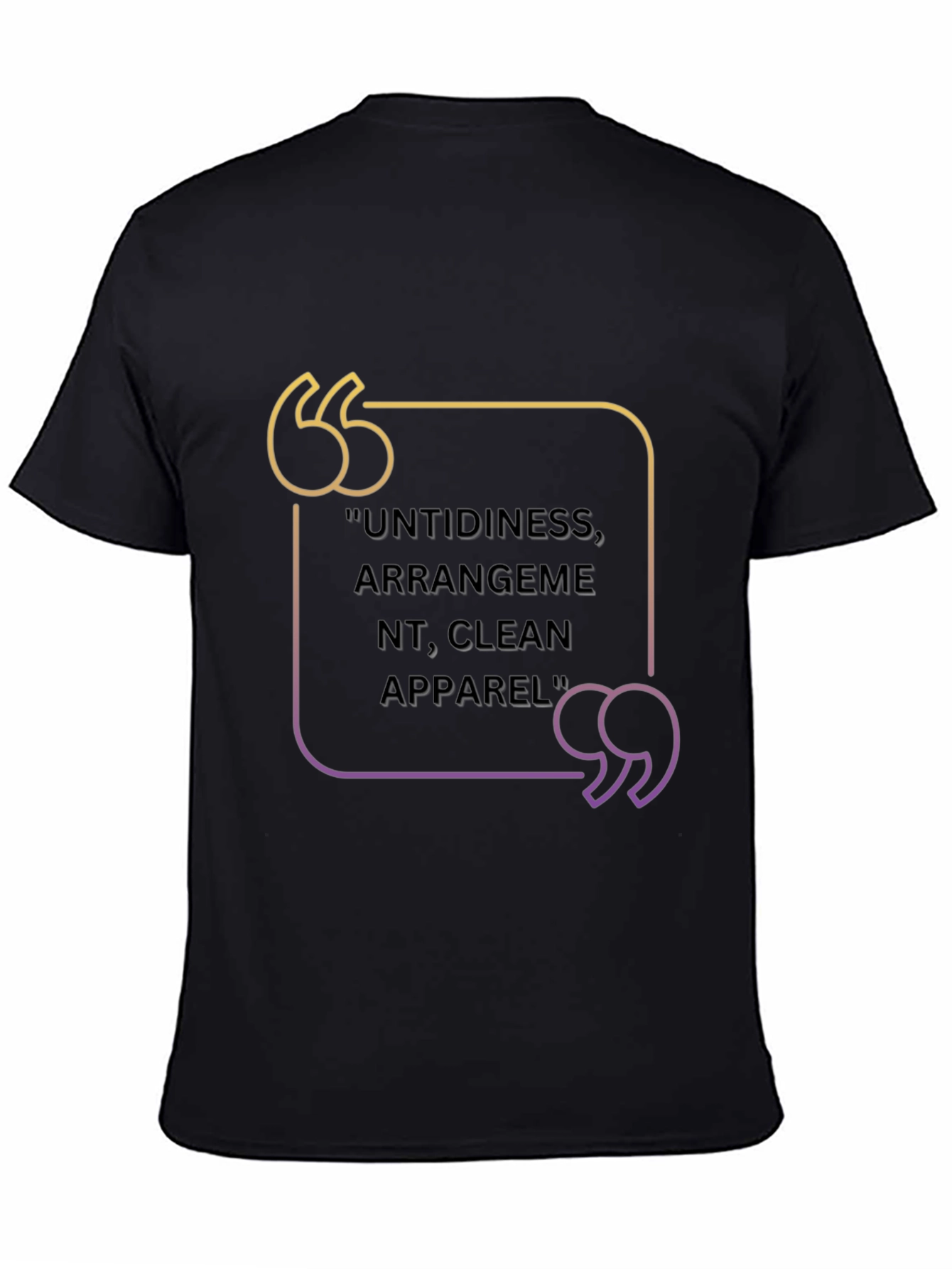 Quote Graphic Tee - Clean Apparel