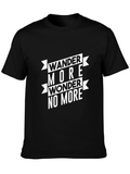 Wander More T-Shirt - Adventure Awaits!