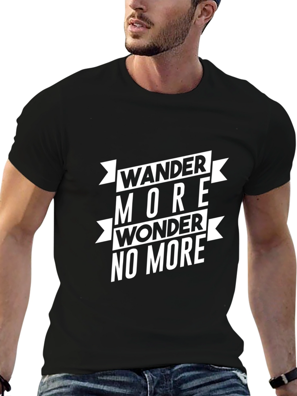 Wander More T-Shirt - Adventure Awaits!