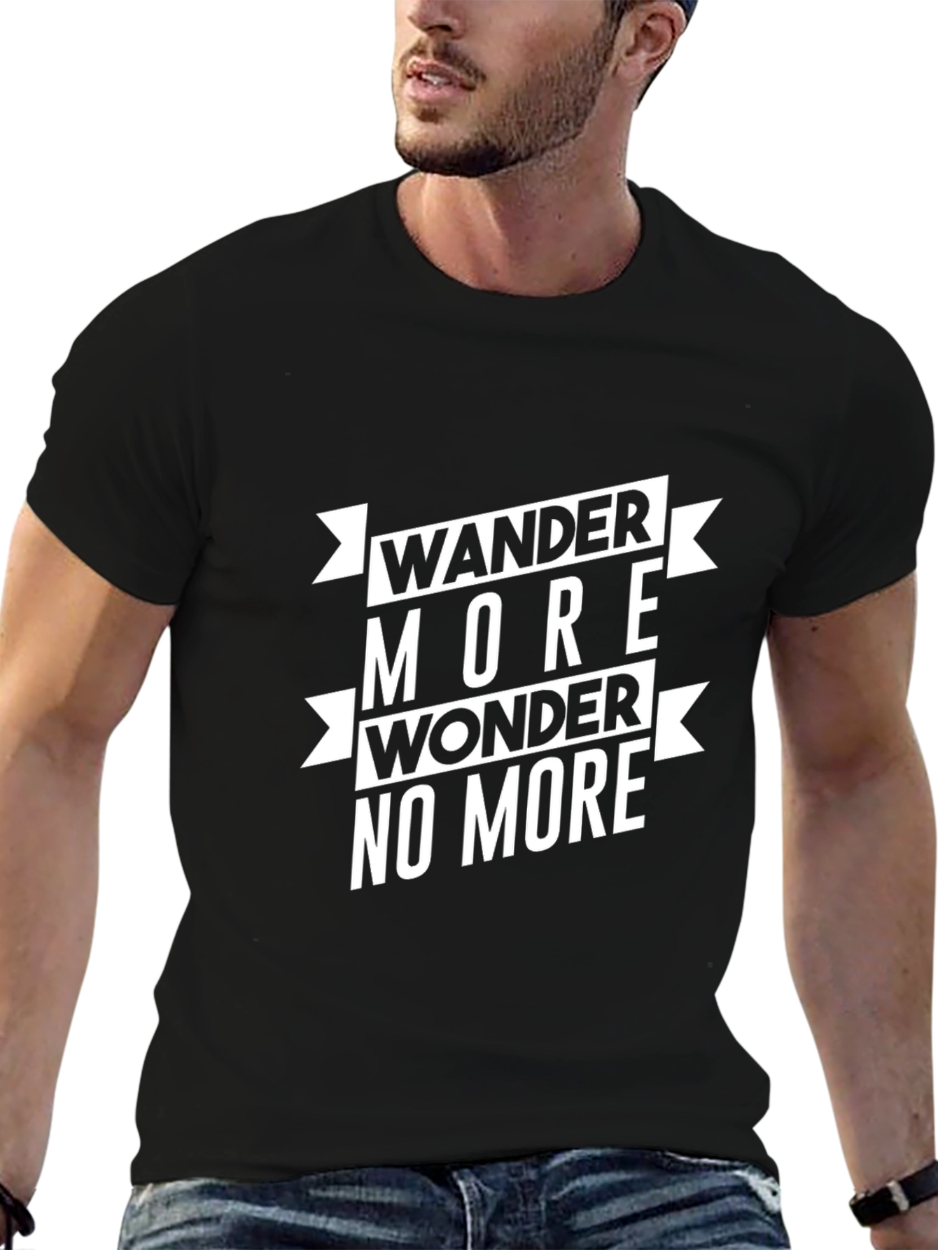 Wander More T-Shirt - Adventure Awaits!