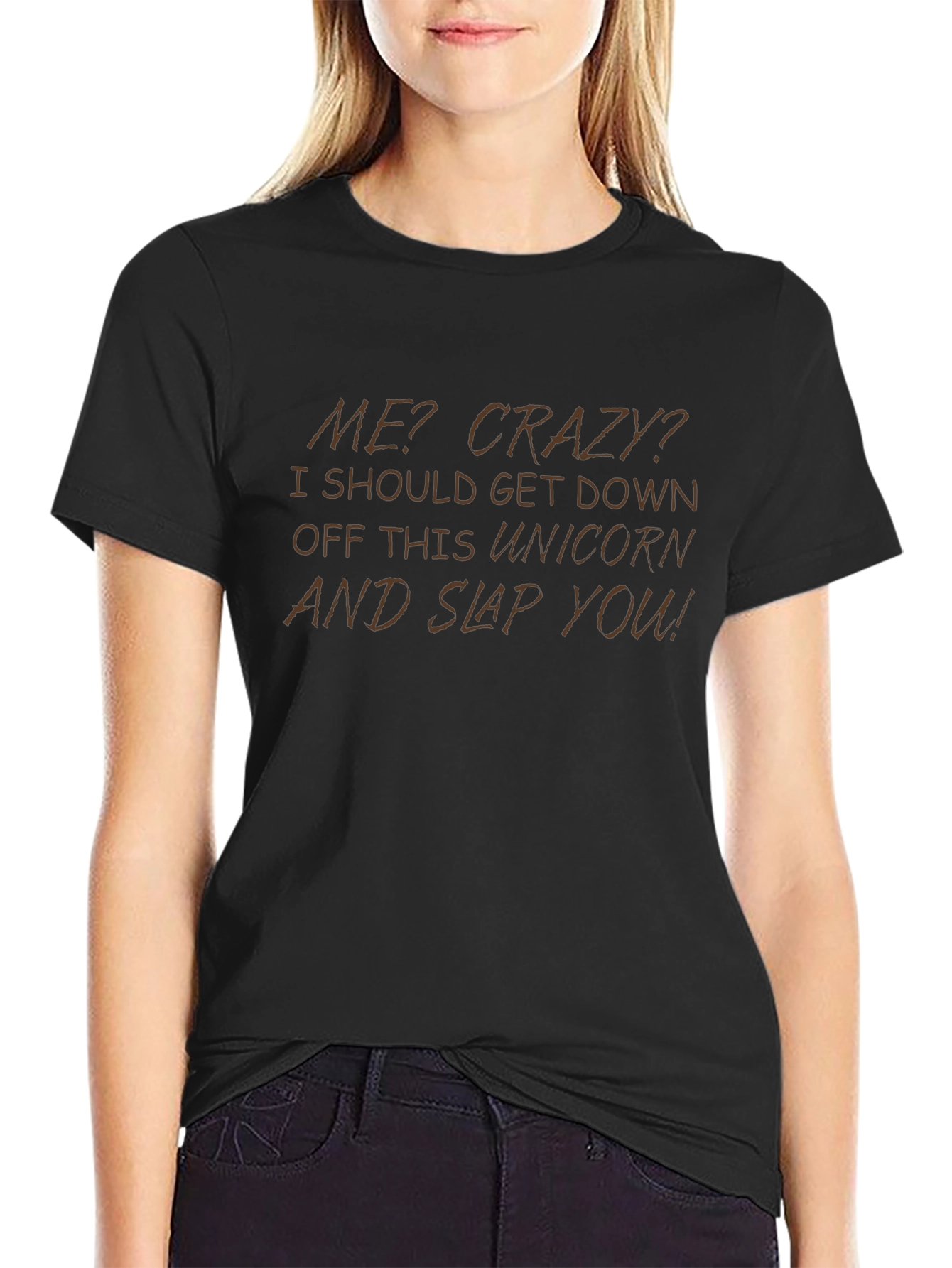 Funny Unicorn Slap You T-Shirt