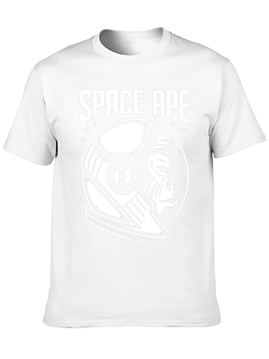Space Ape Black Graphic T-Shirt