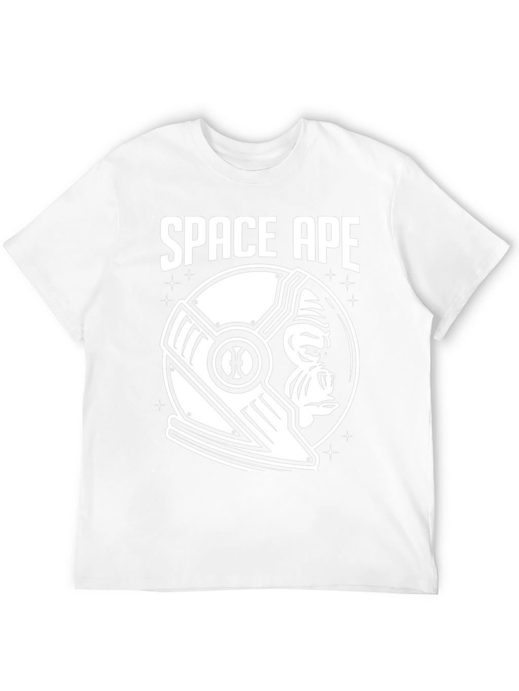 Space Ape Black Graphic T-Shirt