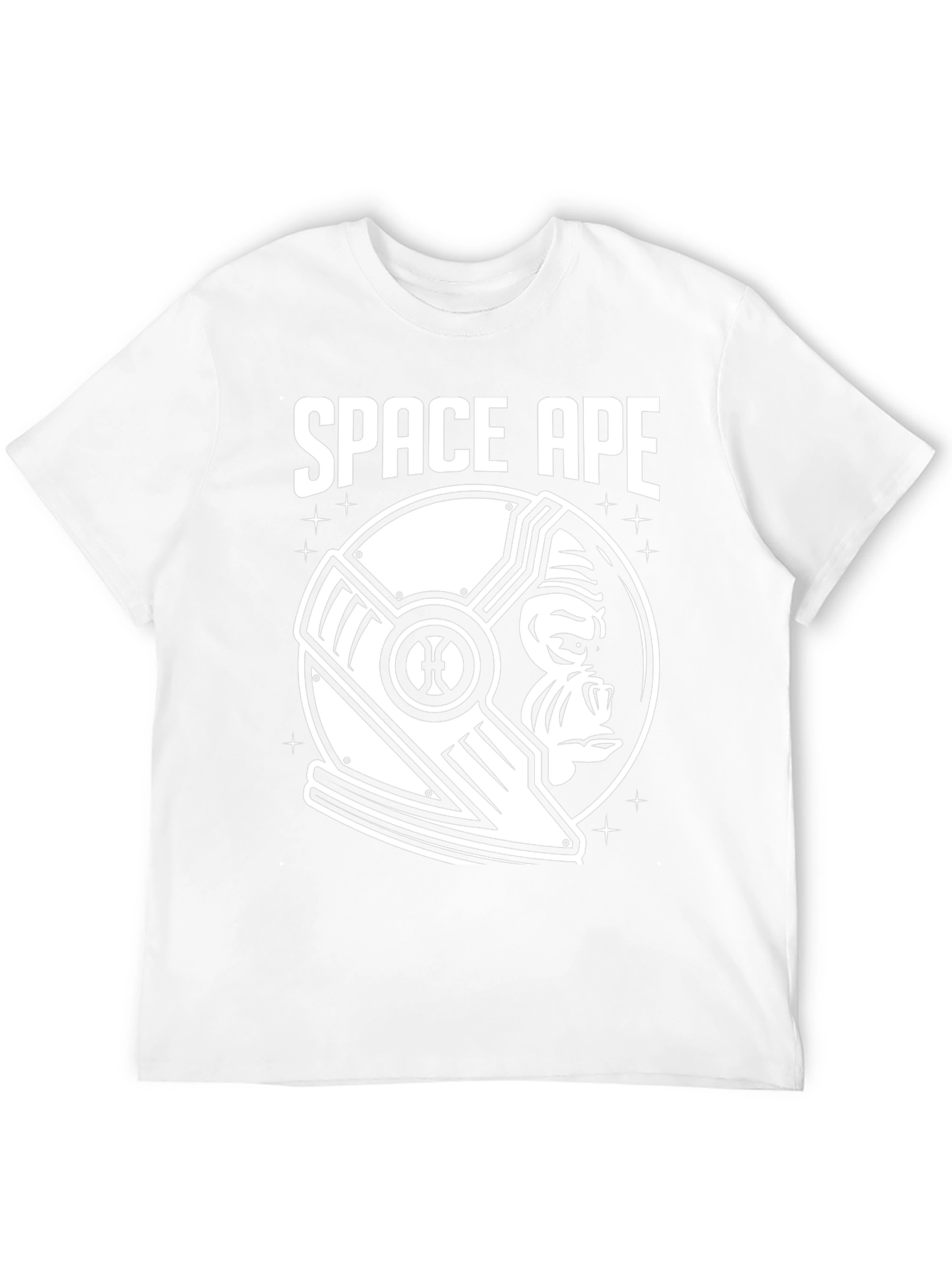 Space Ape Black Graphic T-Shirt