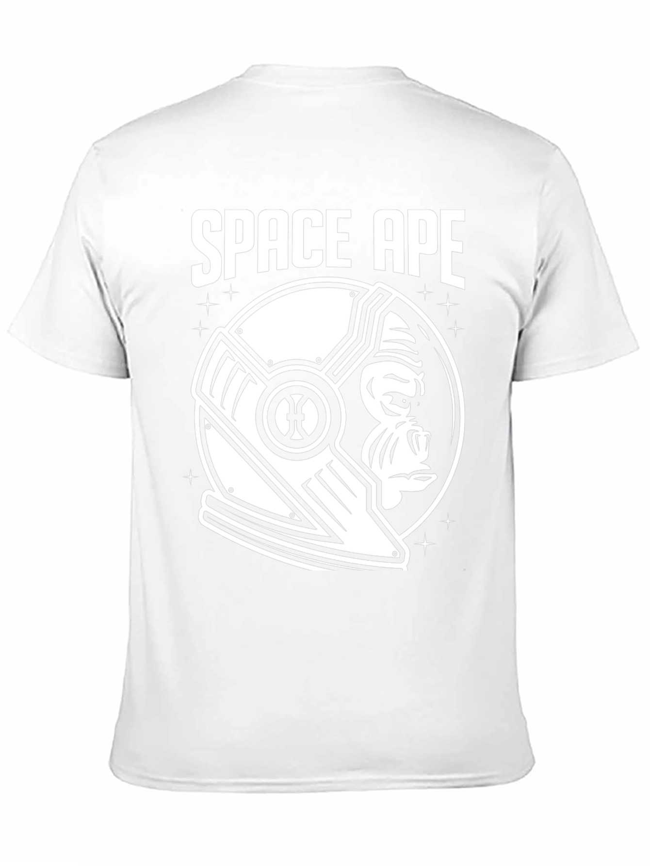 Space Ape Black Graphic T-Shirt