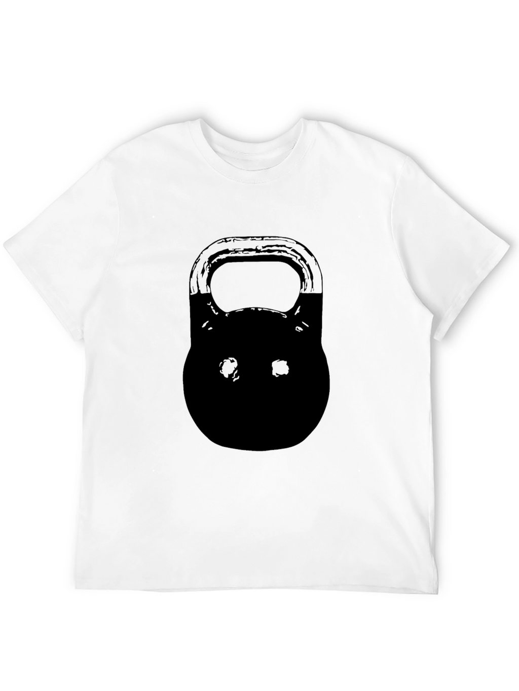 Black Kettlebell Graphic T-Shirt - Fitness Apparel
