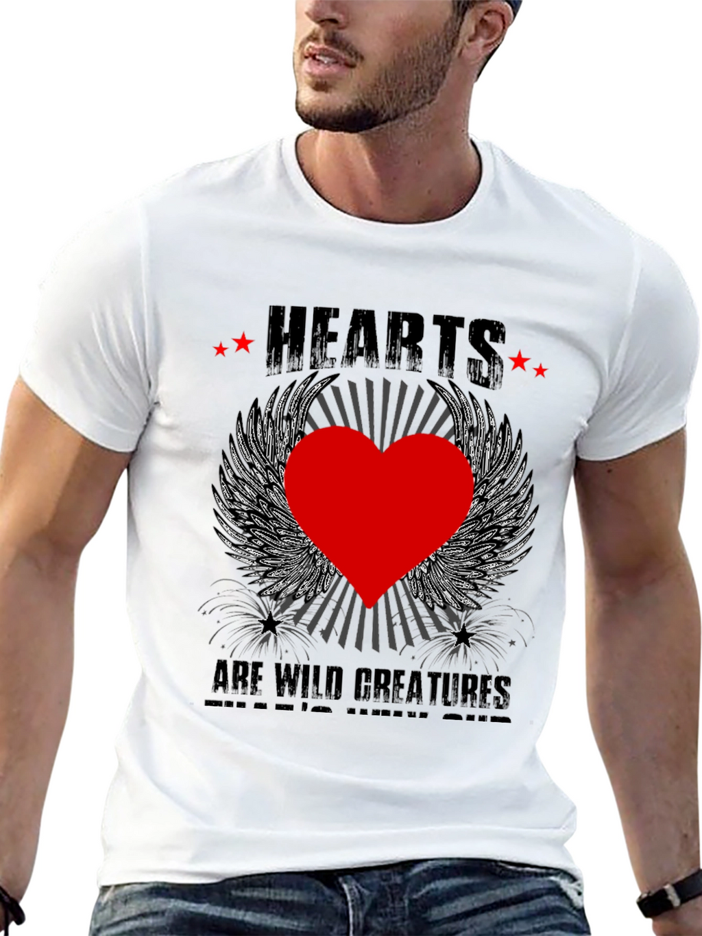 Hearts are Wild T-Shirt