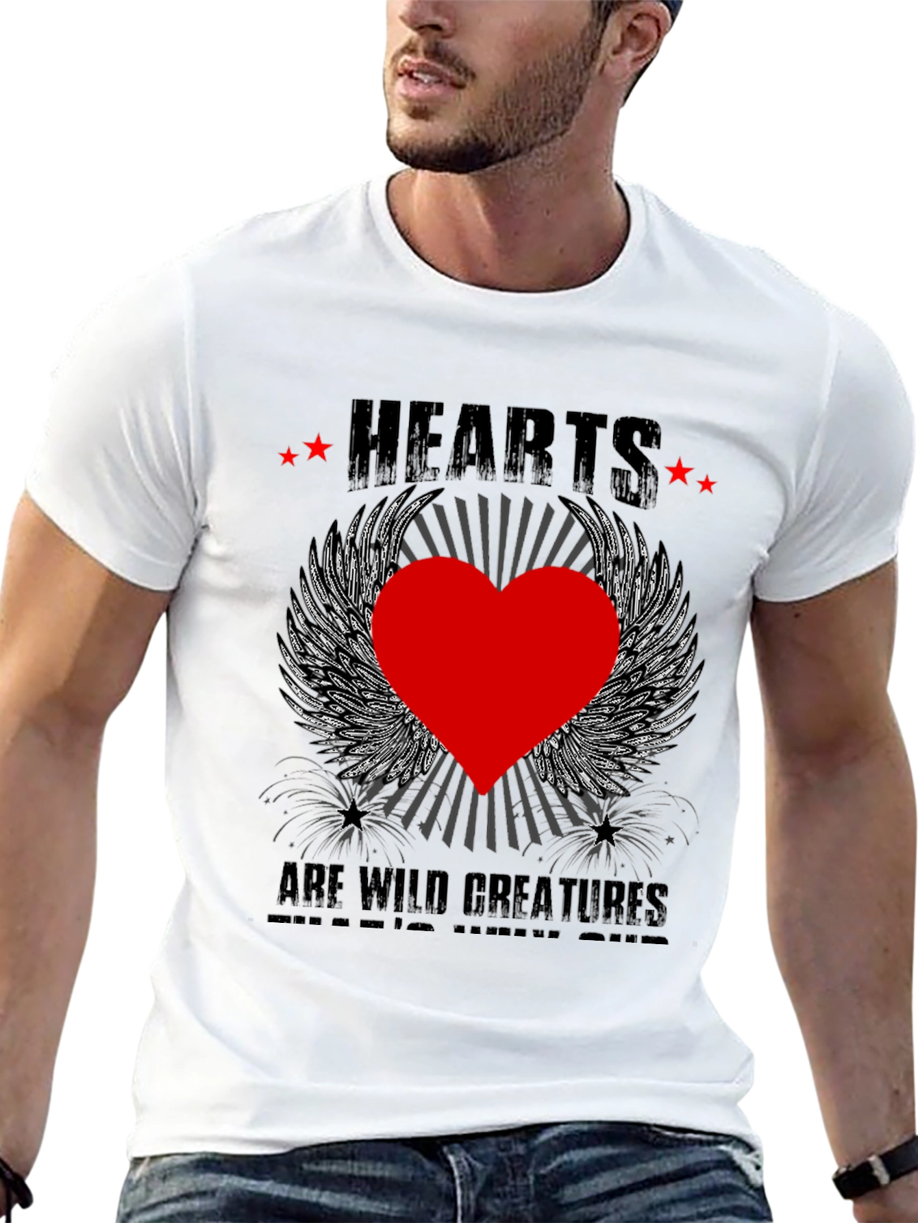 Hearts are Wild T-Shirt