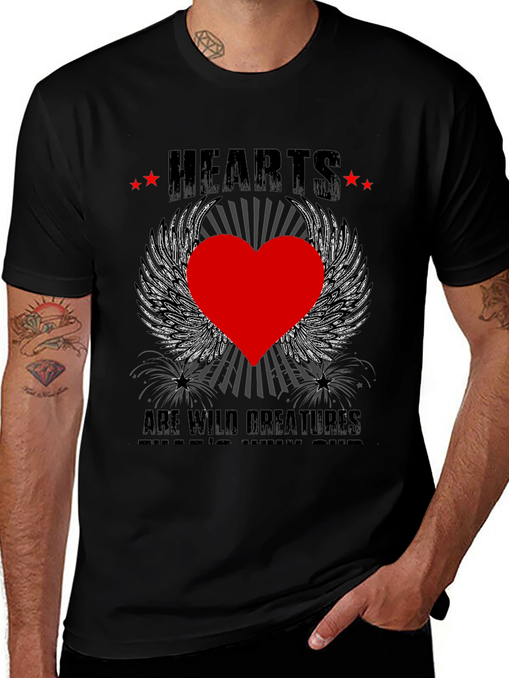 Hearts are Wild T-Shirt
