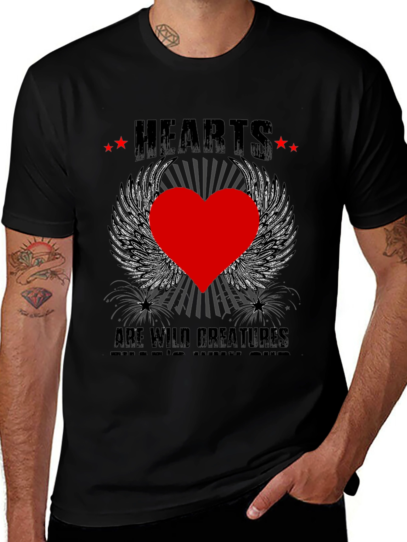 Hearts are Wild T-Shirt