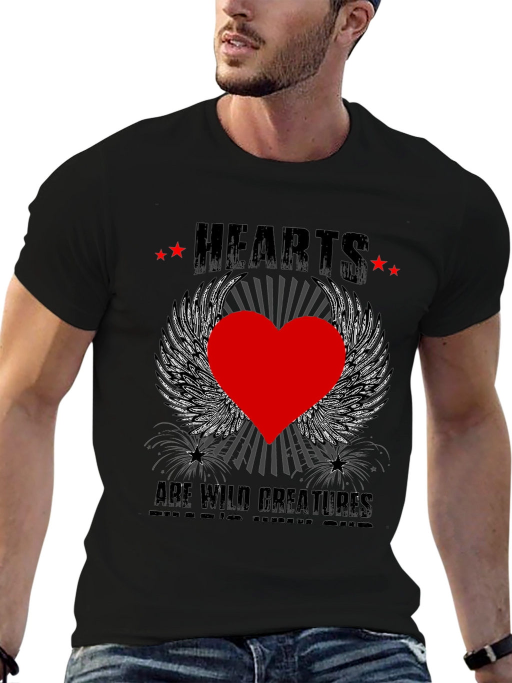Hearts are Wild T-Shirt