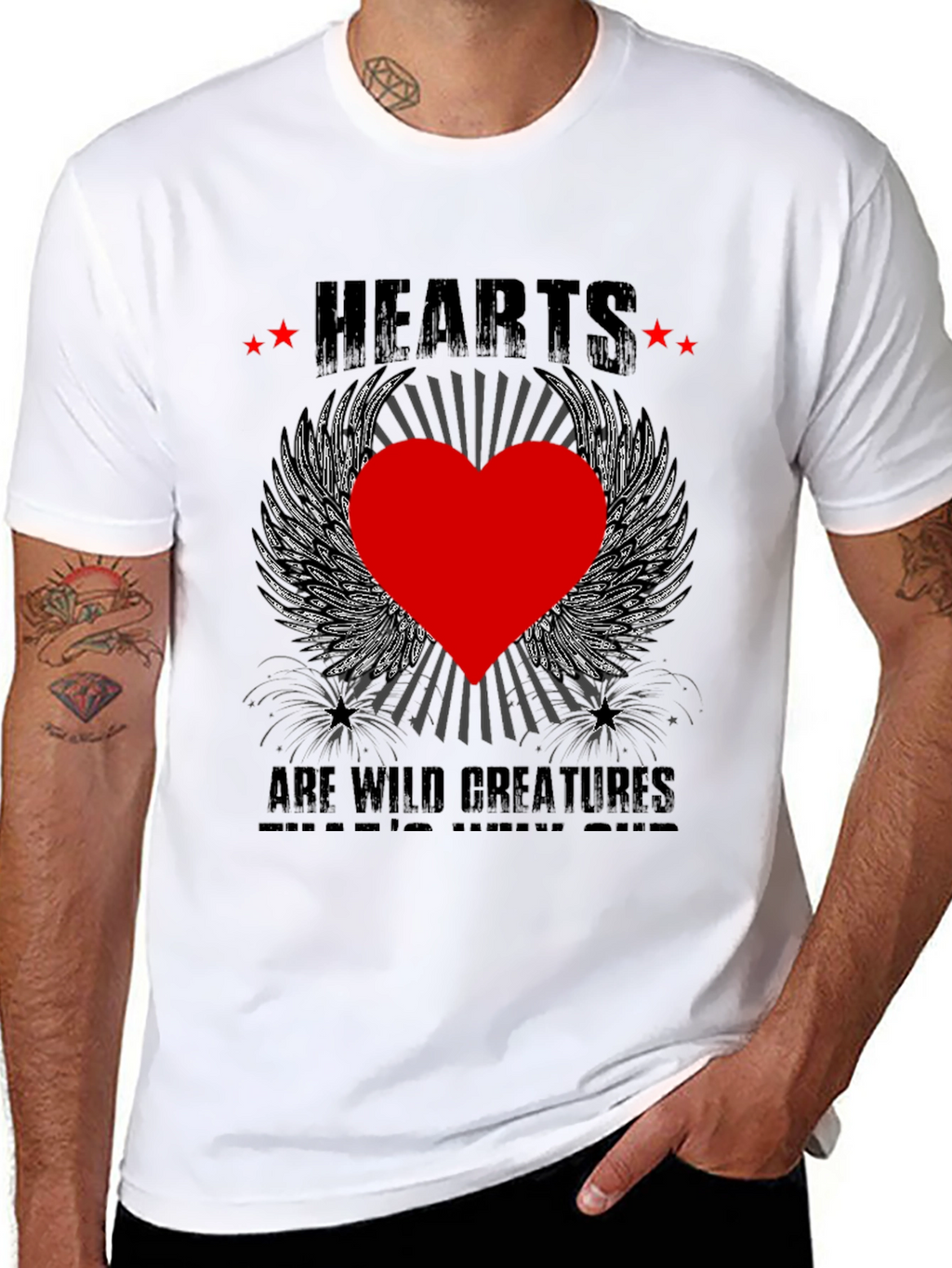 Hearts are Wild T-Shirt