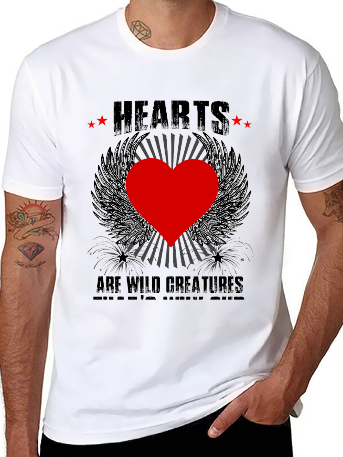 Hearts are Wild T-Shirt