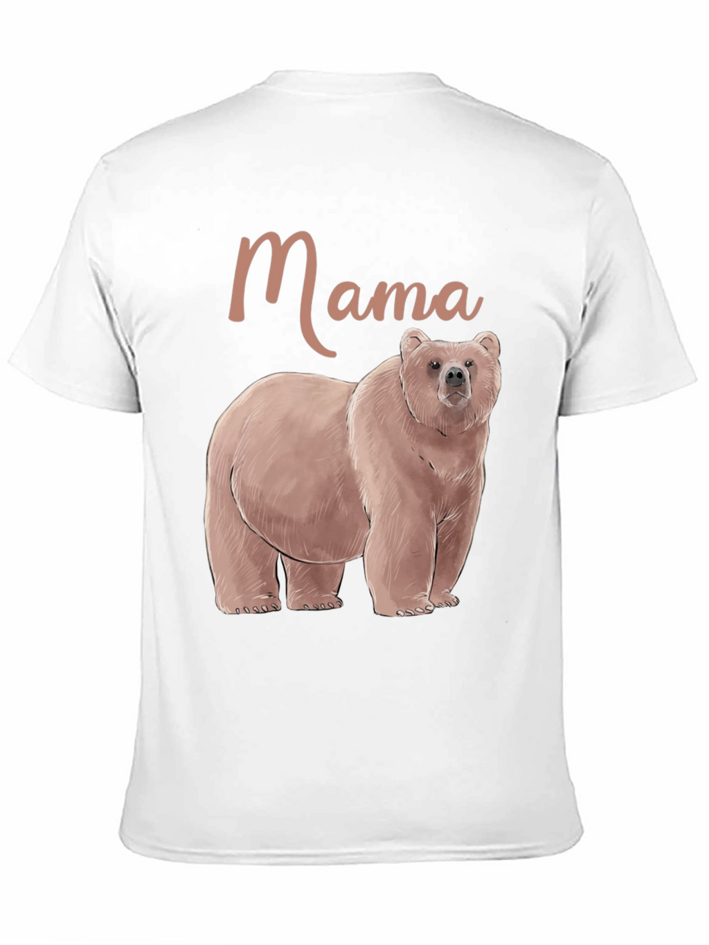 Mama Bear Graphic Tee - Comfortable Cotton Blend