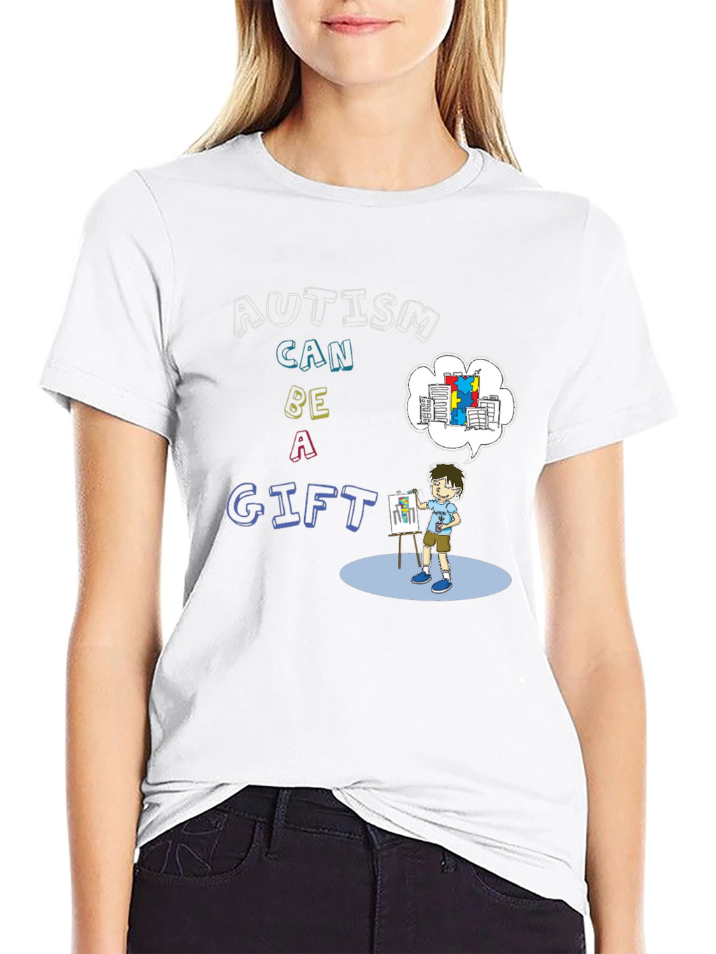 Autism Awareness T-Shirt: Autism Can Be A Gift