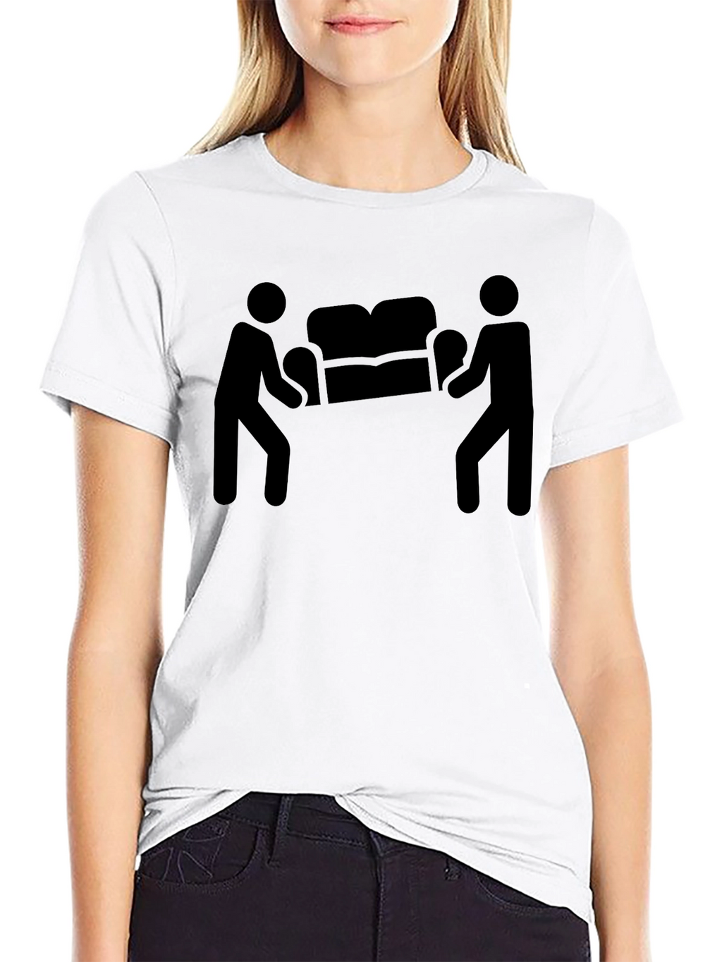 Funny Moving Couch T-Shirt