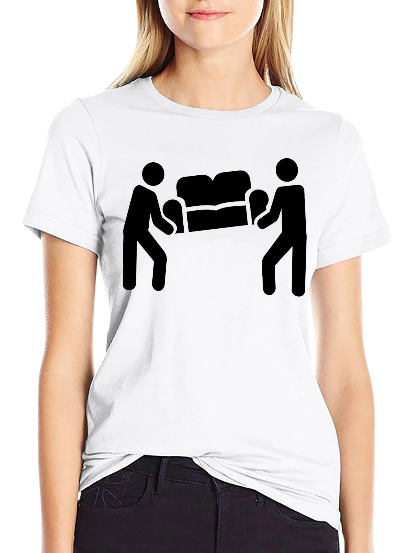 Funny Moving Couch T-Shirt