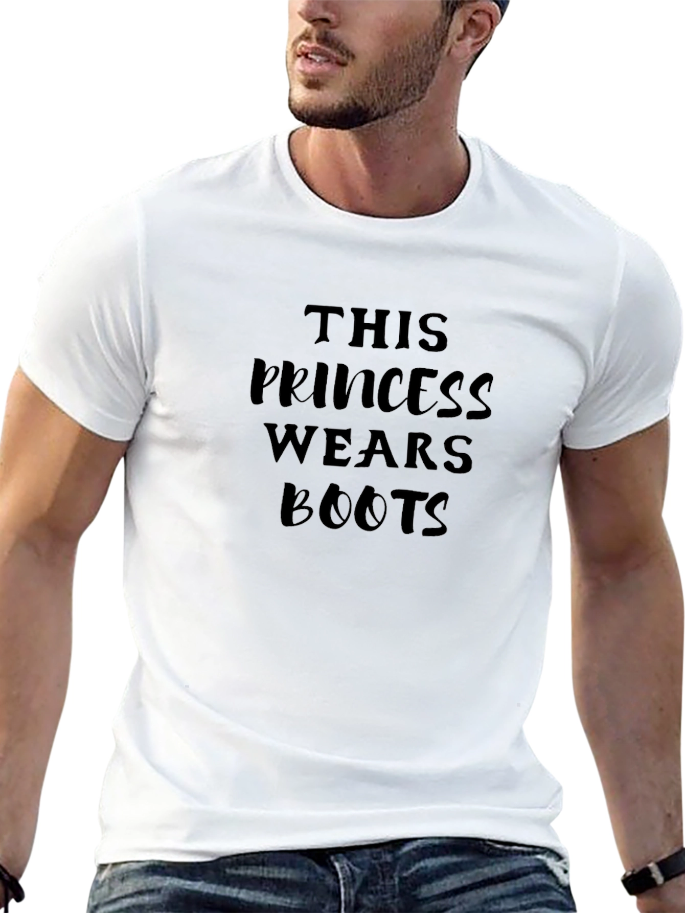 This Princess Wears Boots T-Shirt - Bold Statement Tee