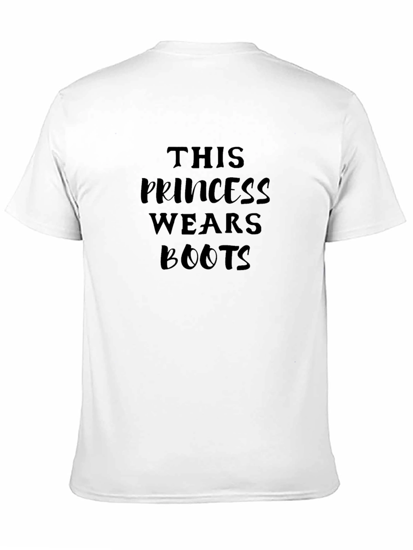 This Princess Wears Boots T-Shirt - Bold Statement Tee