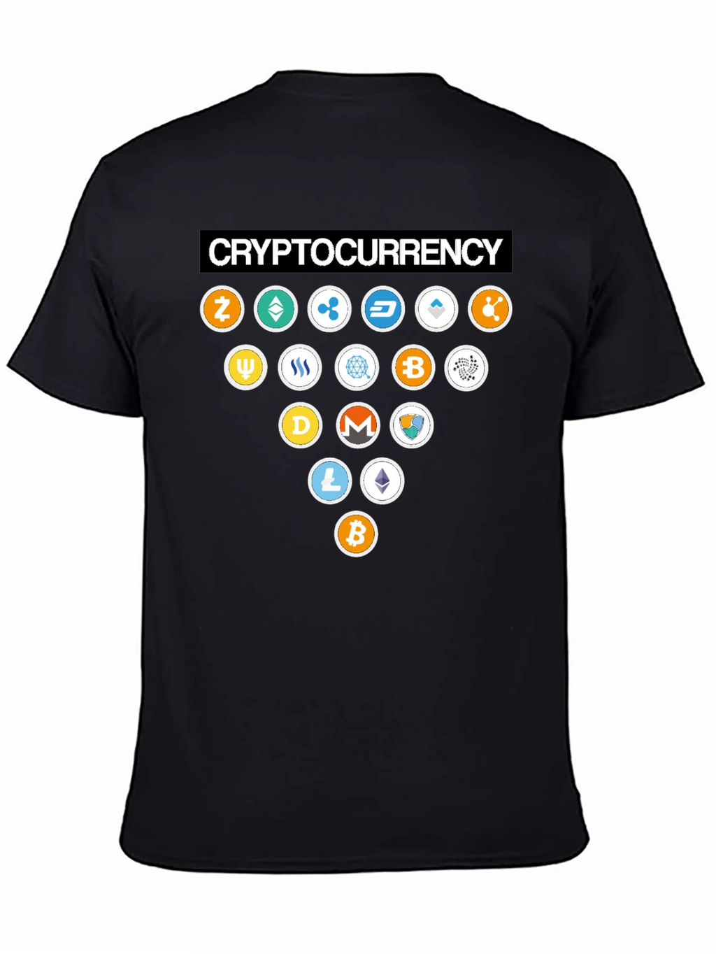Cryptocurrency T-Shirt Bitcoin Ethereum Altcoins