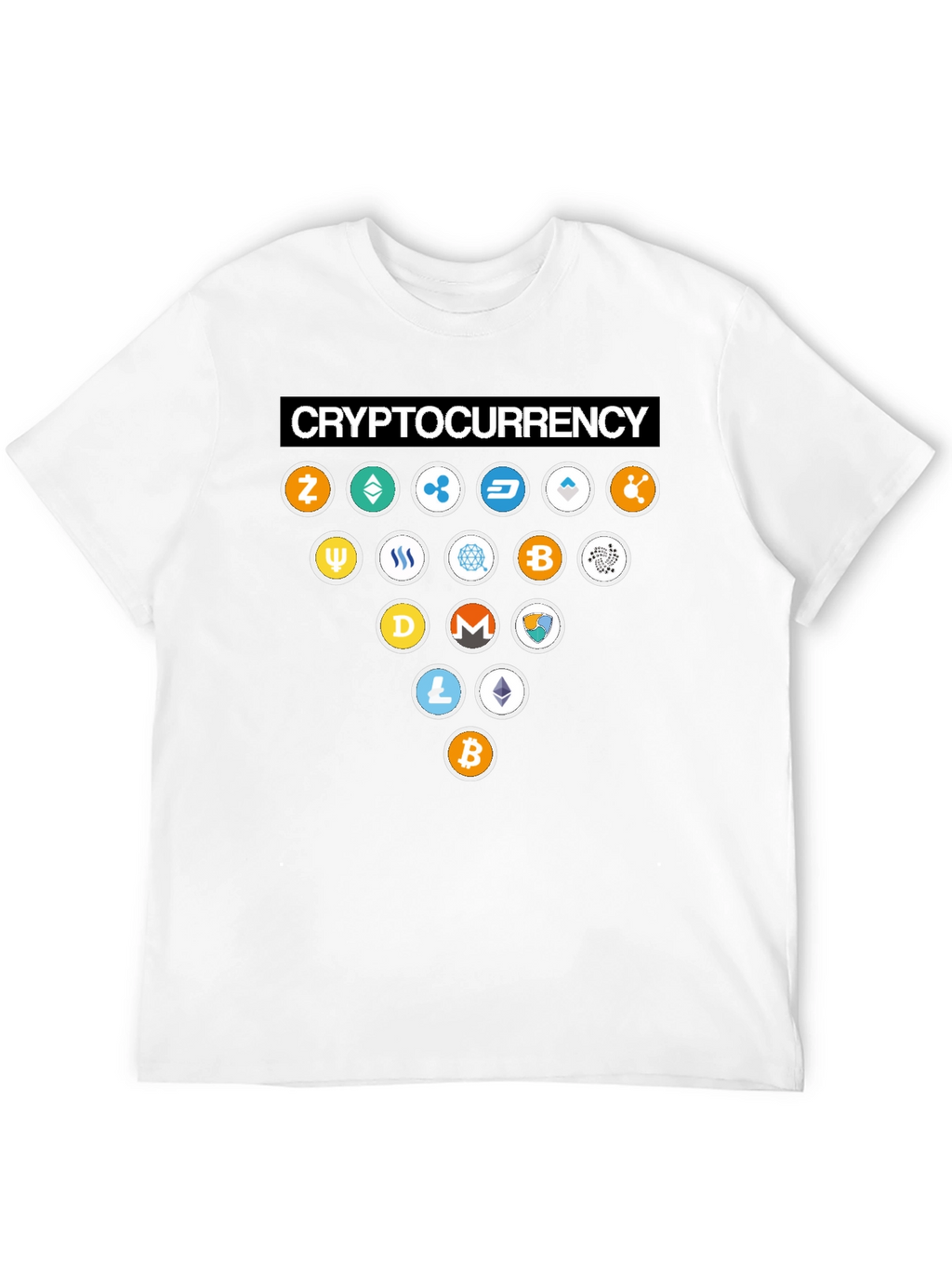 Cryptocurrency T-Shirt Bitcoin Ethereum Altcoins