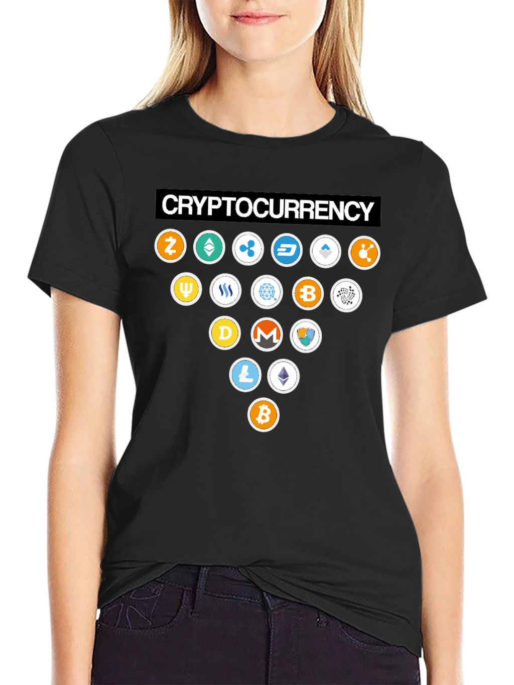 Cryptocurrency T-Shirt Bitcoin Ethereum Altcoins