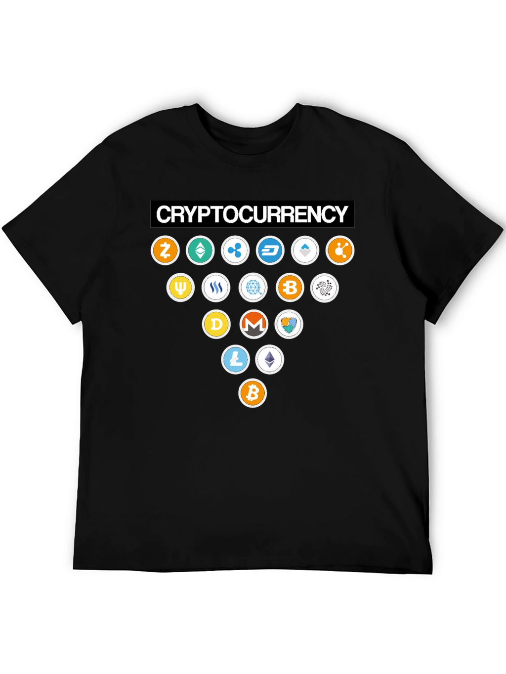 Cryptocurrency T-Shirt Bitcoin Ethereum Altcoins